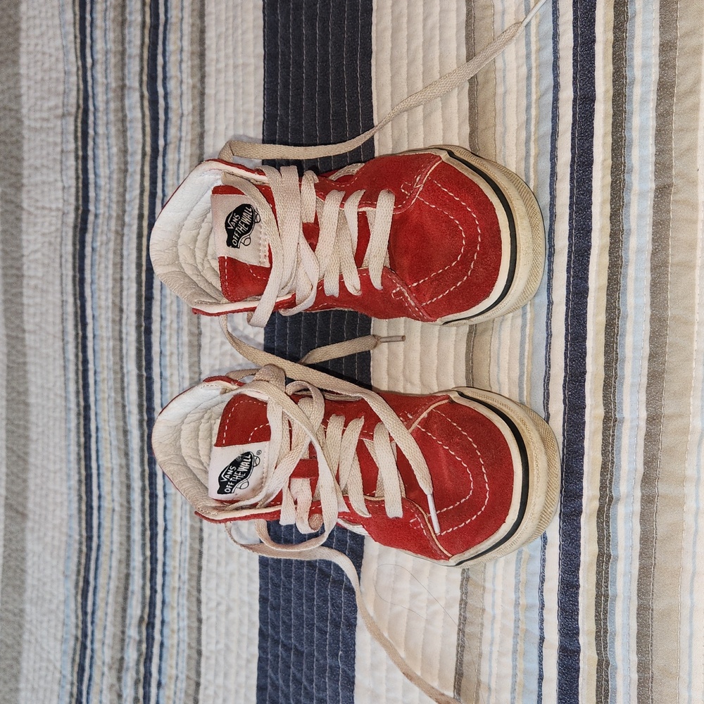 Vans High Top Sneakers Kids Size 13